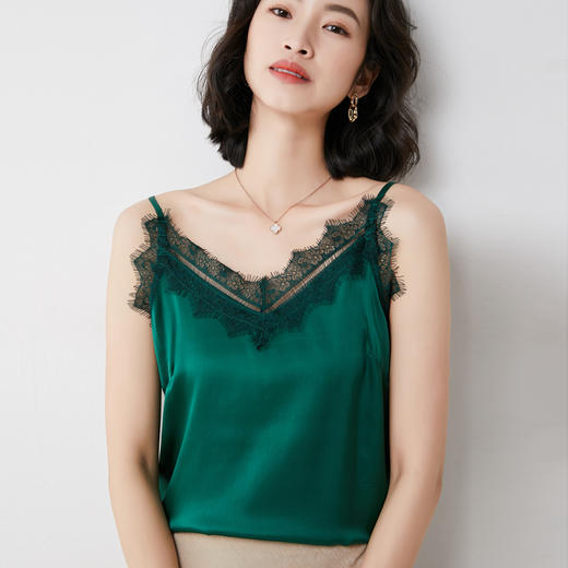 【醋酸缎面】2022夏季新款醋酸吊带背心 商品图6