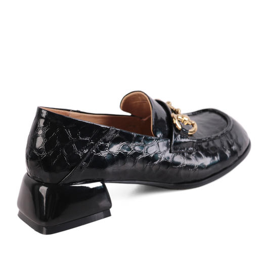 弗洛丹尼2022圆块跟超轻时尚女鞋	D225643 商品图9