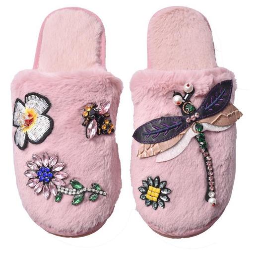 小欢喜海清同款小别离毛毛棉拖鞋女秋冬家居家用ins潮月子鞋室内 商品图4