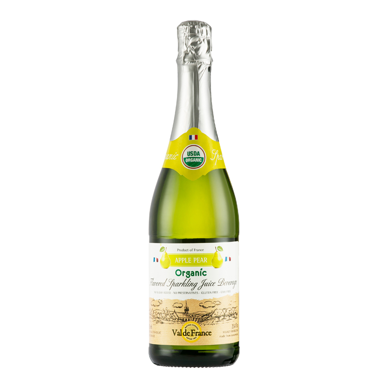 沃迪安含气香梨味苹果汁饮料750ml