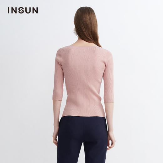 INSUN恩裳2022春季新品毛织衫9C32106026 商品图3