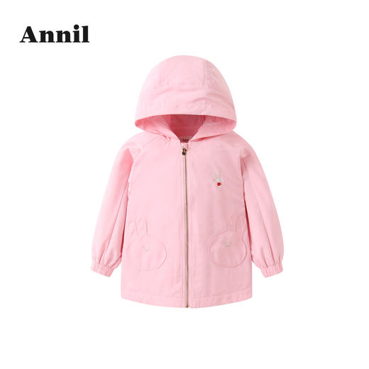 安奈儿女童风衣外套xg215506 商品图0