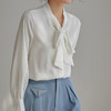Im Presionismo 蝴蝶结系带衬衫（预售） 商品缩略图2