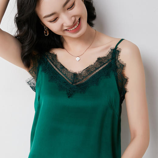 【醋酸缎面】2022夏季新款醋酸吊带背心 商品图4