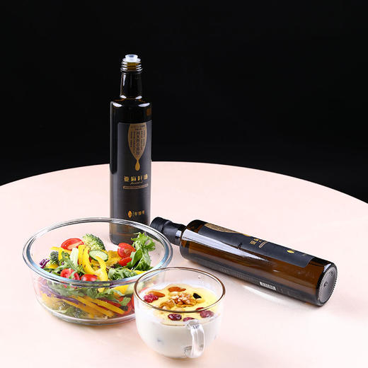 犁捌苑亚麻籽油500ml/瓶*2瓶礼盒 商品图4