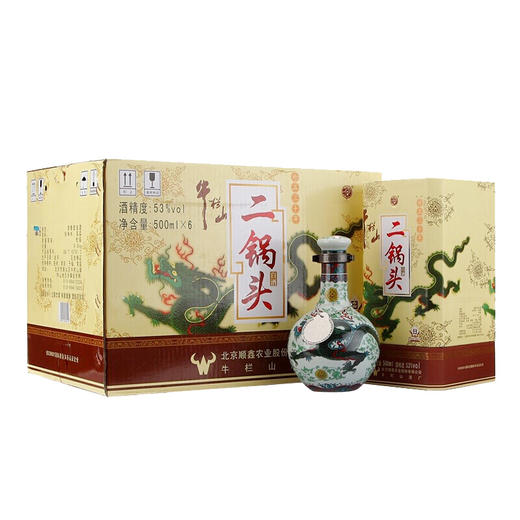 【标品破价】北京牛栏山二锅头 青龙 珍品三十 清香型53度500ml*6瓶整箱装 商品图2