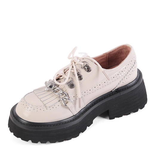 弗洛丹尼2022圆头超轻厚底时尚女鞋 D225418 商品图1