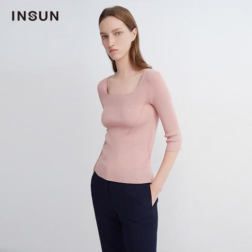 INSUN恩裳2022春季新品毛织衫9C32106026 商品图2