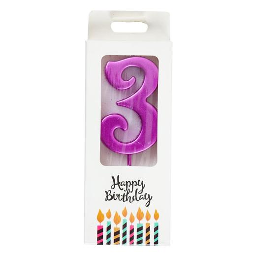 富泽-曲形数字蜡烛0-9 商品图0