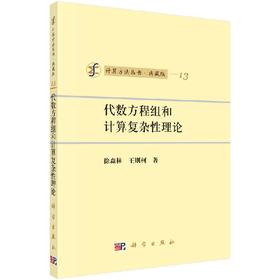 代数方程组和计算复杂性理论/徐森林，王则柯 著