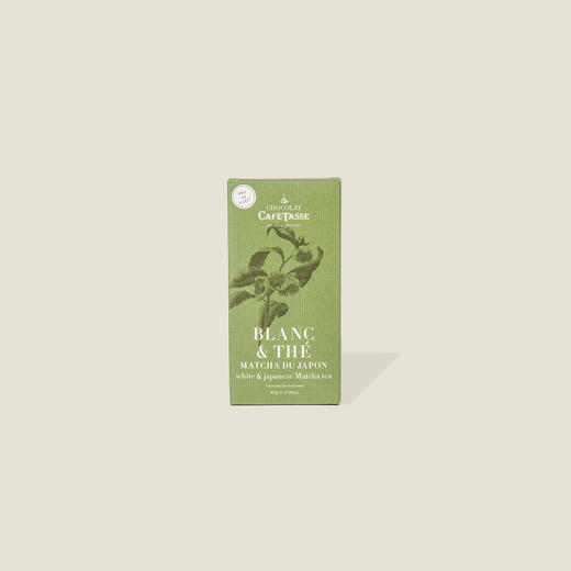 CAFE-TASSE日本抹茶白巧克力 85g 商品图0