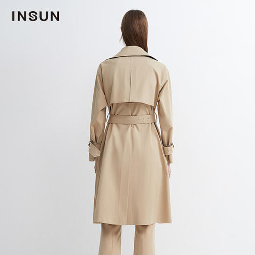 INSUN恩裳2022春季新品风衣(限量款)9C32107026 商品图3
