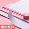 小型裁纸刀切纸机神器照片相片铡刀手动切割器迷你闸刀A4纸美工刀 商品缩略图2
