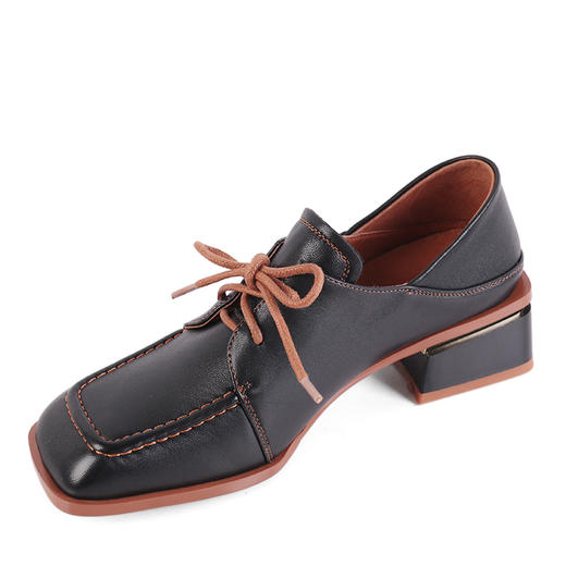 弗洛丹尼2022方头超轻平底时尚女鞋 D225482 商品图6