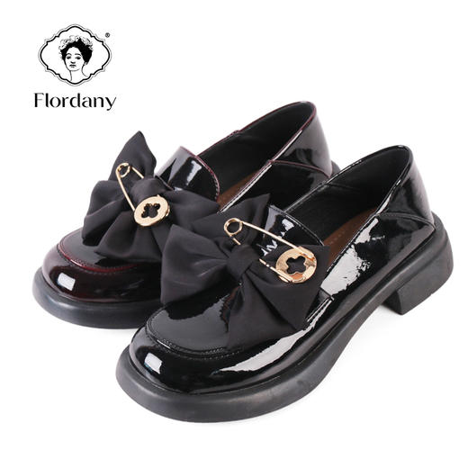 弗洛丹尼2022圆头超轻平底时尚女鞋 D225411 商品图2