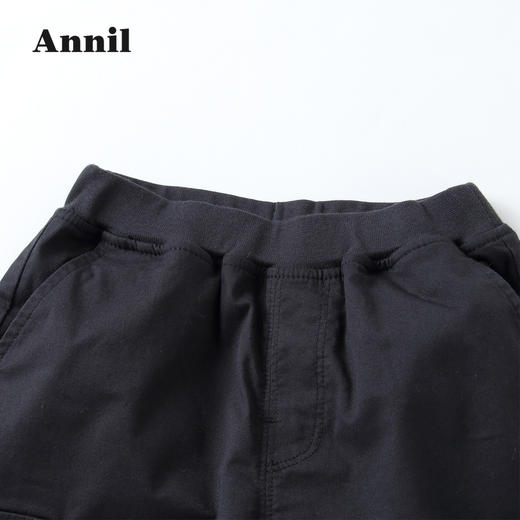 安奈儿男童全腰梭织单裤xb216542 商品图1
