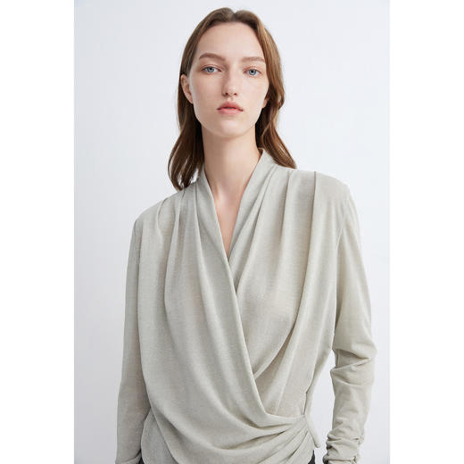 INSUN恩裳2022春季新款女单上衣9C32170020 商品图3