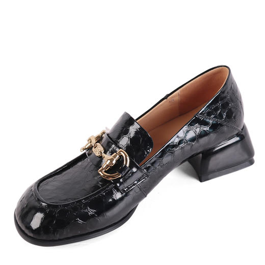 弗洛丹尼2022圆块跟超轻时尚女鞋	D225643 商品图5