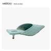 westory2020年夏新包头半拖鞋女外穿编织网红W20AH51931 商品缩略图0