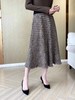 欧洲站时尚加厚中长款半身裙 商品缩略图0