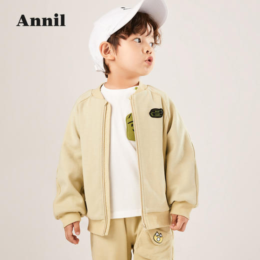 安奈儿男童SORONA针织外套xb215546 商品图2