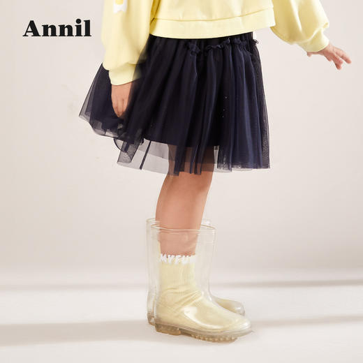 安奈儿女童全腰半裙xg213517 商品图1