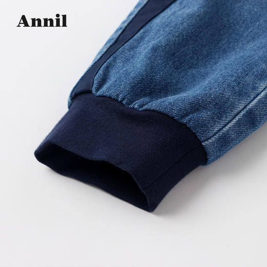 安奈儿男童全腰牛仔单裤ab216558 商品图3