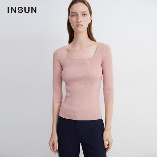 INSUN恩裳2022春季新品毛织衫9C32106026 商品图0