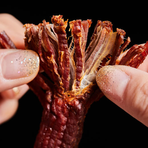 内蒙特产 犁捌苑碳烤原味牛肉干500克/1000克包邮 商品图7