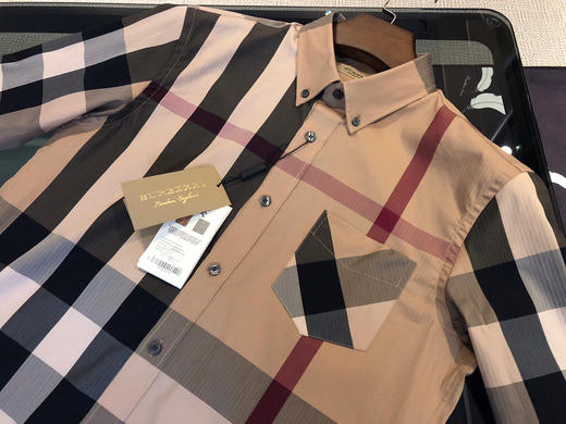拼色格子衬衫。自己备注颜色 号码。驼色 红色 蓝色 深灰色 商品图1