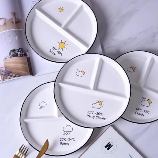 日式创意分格餐盘 网红早餐盘 商品图2