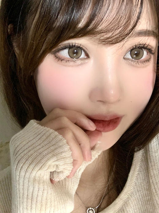 店主推荐丨冷金茶·Doragina丨焦糖茶棕色14.0mm（年抛/2片装） 商品图1