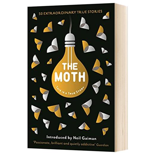 蛾子 这是真实的故事 英文原版 The Moth 飞蛾 Neil Gaiman 尼尔盖曼推荐 英文版进口原版英语书籍 商品图1