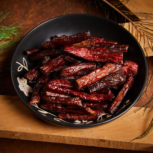 内蒙特产 犁捌苑碳烤原味牛肉干500克/1000克包邮 商品图3