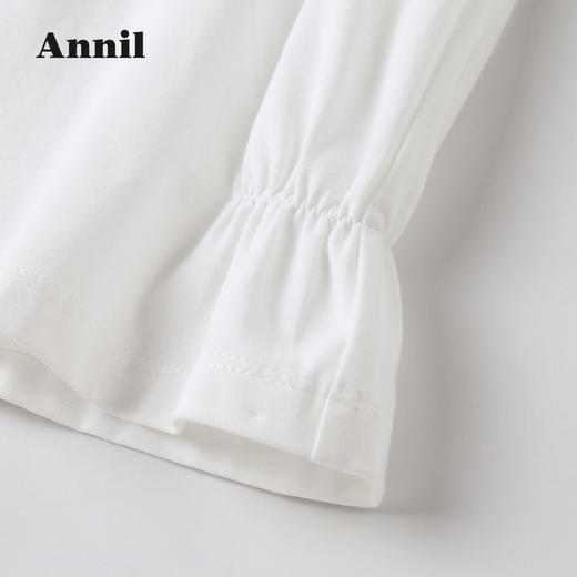 安奈儿女童翻领长袖针织衫xg211519 商品图4