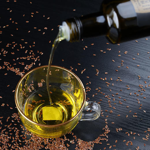 犁捌苑亚麻籽油500ml/瓶*2瓶礼盒 商品图6