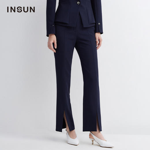 INSUN恩裳2022春季新品女裤(限量款)9C32120036 商品图1