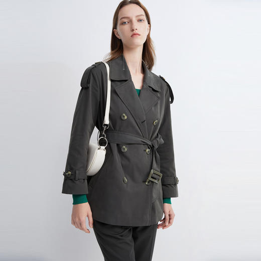 INSUN恩裳2022春季新款风衣9C32107010 商品图0