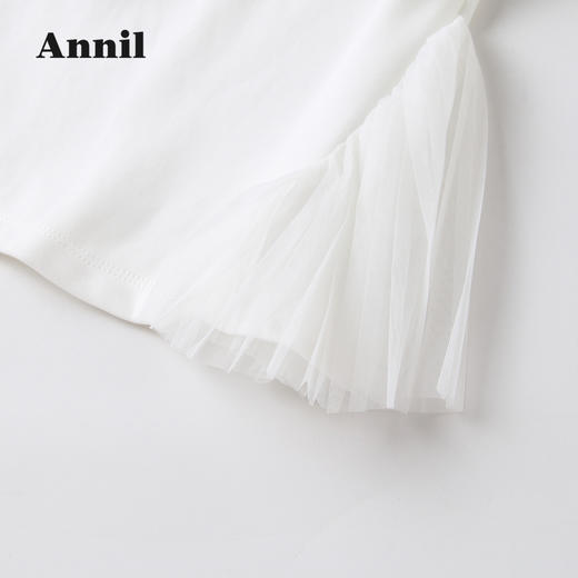 安奈儿女童翻领长袖针织衫xg211511 商品图4