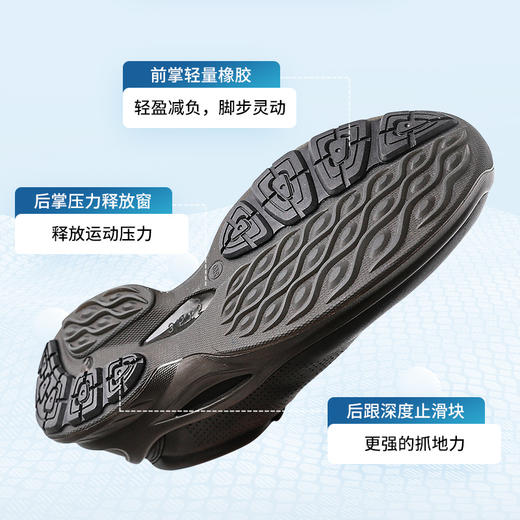 强人新式训练鞋头层牛皮时尚休闲皮鞋男轻便透气户外执勤运动跑步男鞋 商品图5