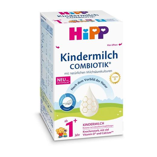 【保税仓】德国喜宝（Hipp）益生菌奶粉 1+段 600g 适合1-2岁（新包装） 商品图0