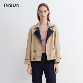 INSUN恩裳2022春季新品风衣(限量款)9C32107016