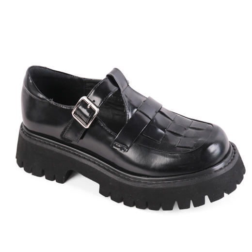 弗洛丹尼2022圆头超轻厚底时尚女鞋 D225588 商品图7