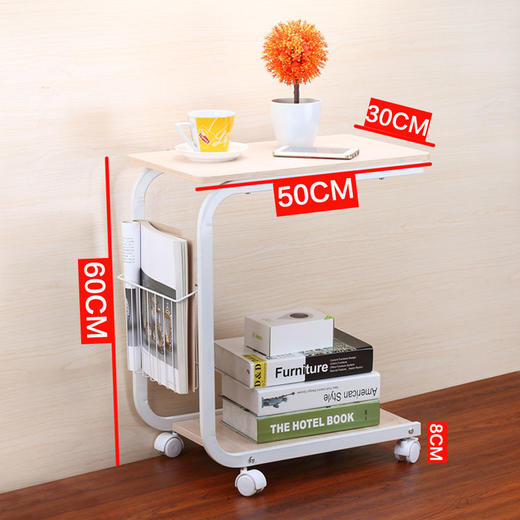 简约 迷你小边桌时尚客厅沙发边几 角几可移动电脑桌 茶几休闲桌 商品图6