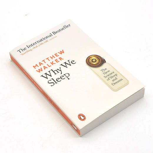 比尔盖茨书单 我们为什么要睡觉 意识、睡眠与大脑 英文原版 Why We Sleep:Unlocking the Power of Sleep 作者Matthew Walker 商品图1