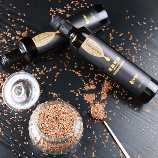 犁捌苑亚麻籽油500ml/瓶*2瓶礼盒 商品图5