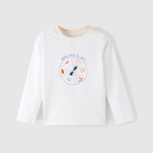 安奈儿女童圆领长袖针织衫xg211515 商品图0