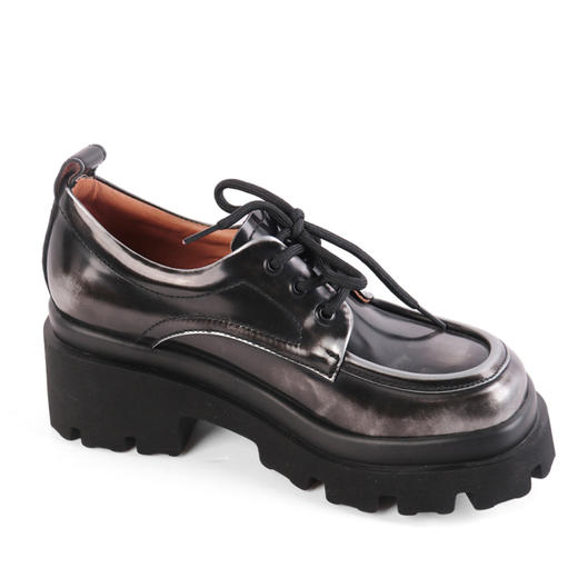 弗洛丹尼2022方头超轻厚底时尚女鞋 D225675 商品图2