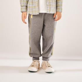 安奈儿男童全腰针织单裤xb216545