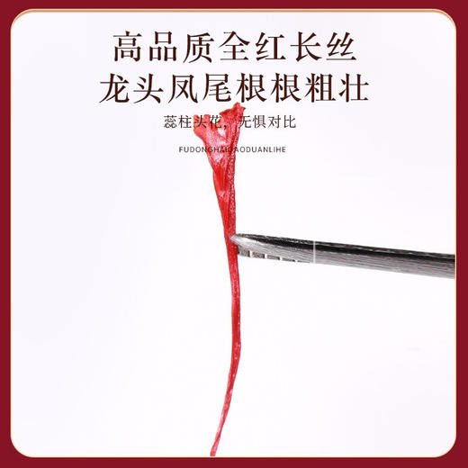 福东海 藏红花 红花臧红花全长丝番西红花手工精选藏红花茶3g 商品图4